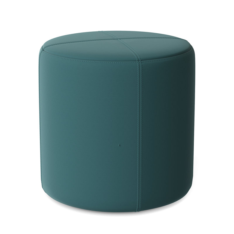 Porthleven Upholstered Ottoman, Klein Peacock