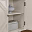 Buffet rétro 33,6 "/ crédence symétrique géométrique - Standard
