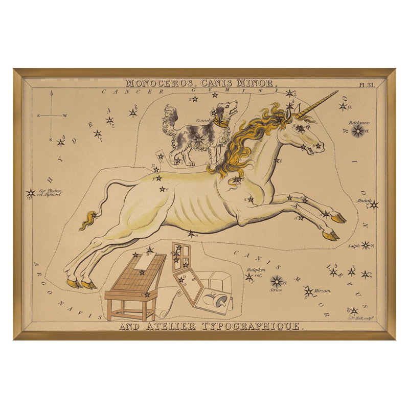 Monoceros Print by Grand Archives