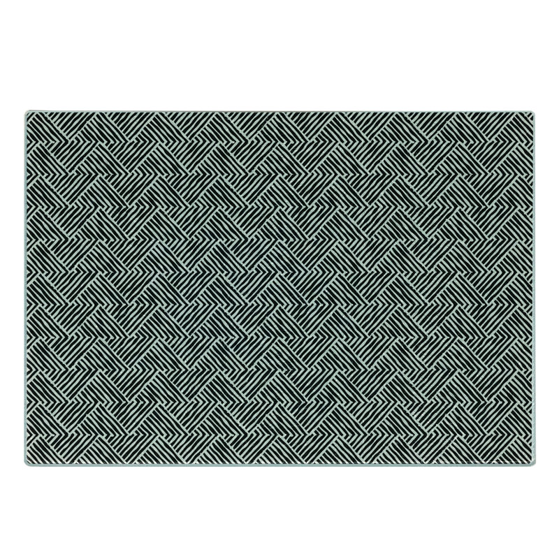 Planche à découper en verre trempé Ambesonne