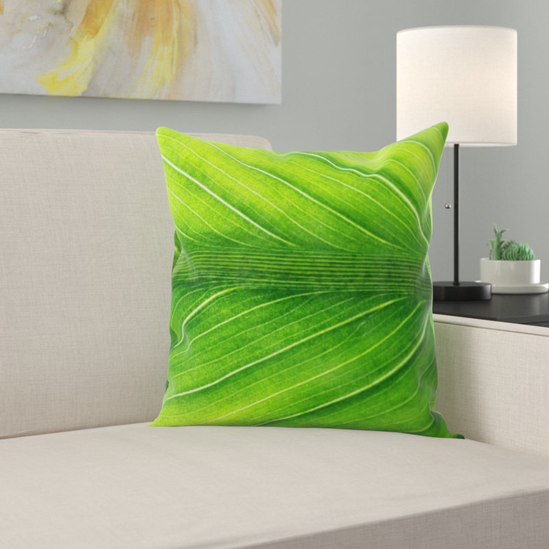 Microsuede Throw Pillow