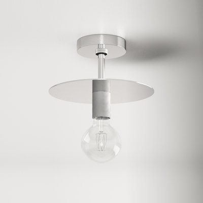 Sawvel Single Light Semi Flush Mount