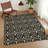 Machine Washable Indoor/Outdoor Chantille ACN2920 Striped Rug-190076220-190076214