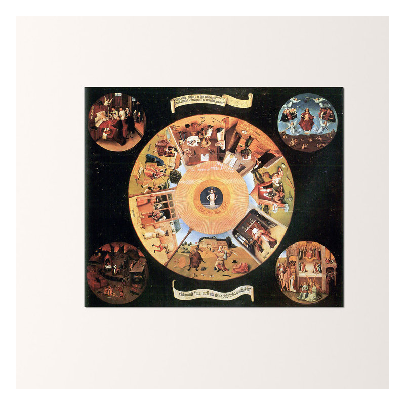 Hieronymus Bosch - Wrapped Canvas Print