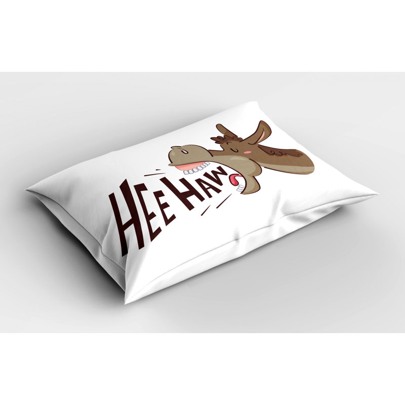 Donkey Polyester Sham Set, Twin