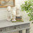 10.15'' H Solid Wood Tabletop Candlestick