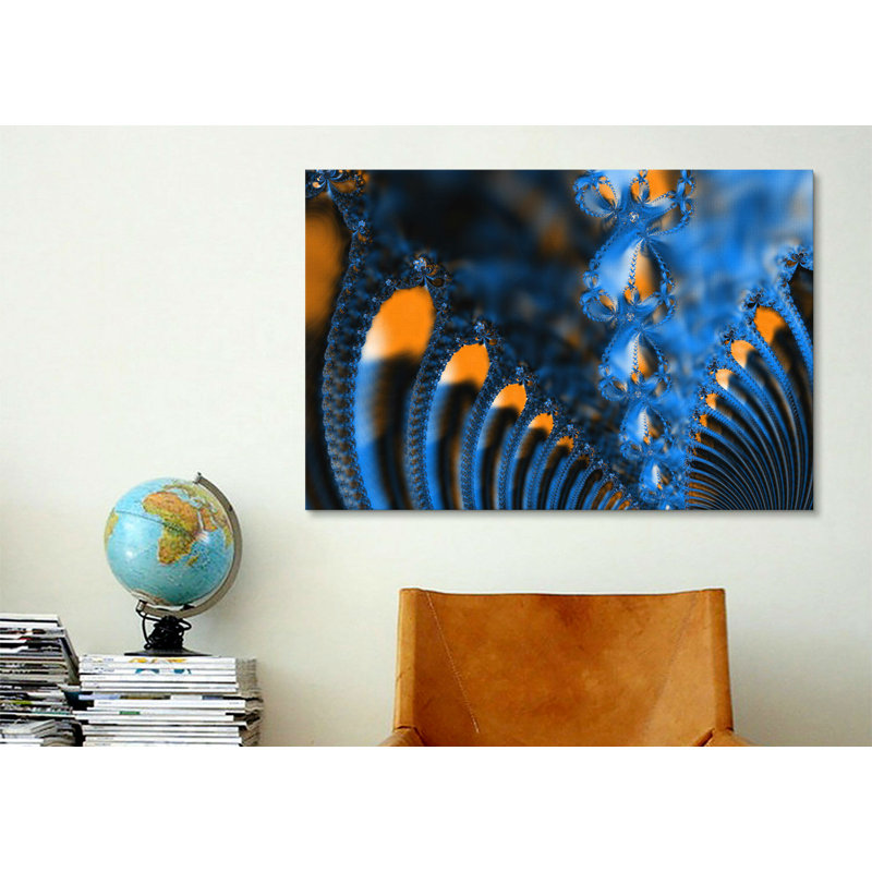 Connexion, reproduction d'art sur toile, H 12 po x l 18 po x P 1,5 po, Toile tendue, Pas de tapis