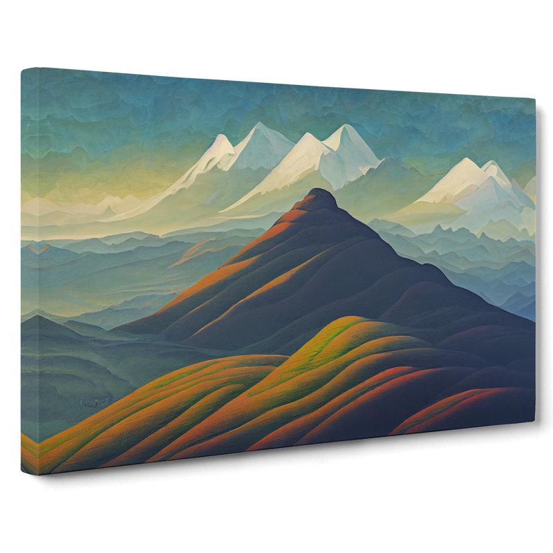 Royal Mountain - Wrapped Canvas Print, 35cm H x 50cm W x 3cm D
