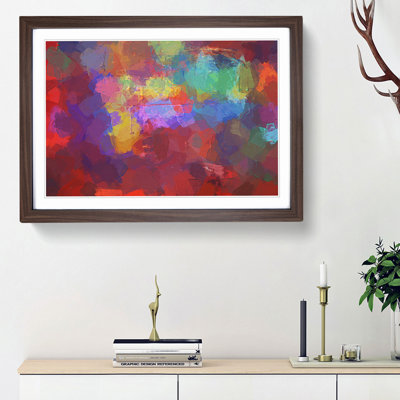Eternal Thoughts in Abstract - Picture Frame Painting Print