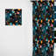 Motif à pois céleste Allure - rideau abstrait - rideau obscurcissant - 1 panneau-107594784