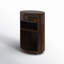Table de bout cylindrique avec rangement Aviel