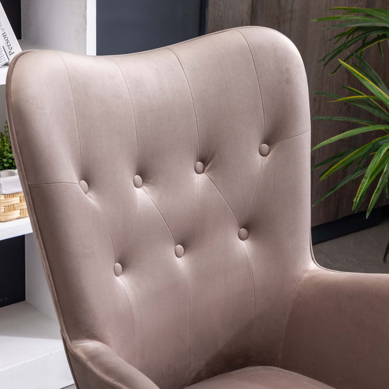Fauteuil d'appoint Doarnin, Chocolat