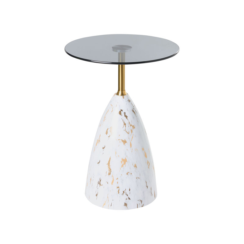 Pedestal End Table