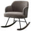 Chaise berçante rembourrée Valera-954945207
