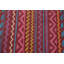 Tapis à chevrons de style Gabbeh 6 x 9