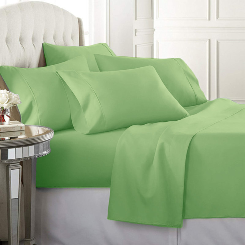 Lot de draps, Double, Menthe