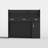 Modern Dual-Color Reception Desk With Storage And Sleek Design