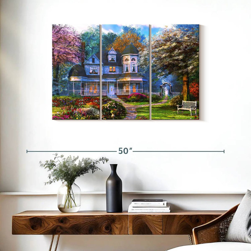 Lilie Victorian Home, H 24 po x l 38 po