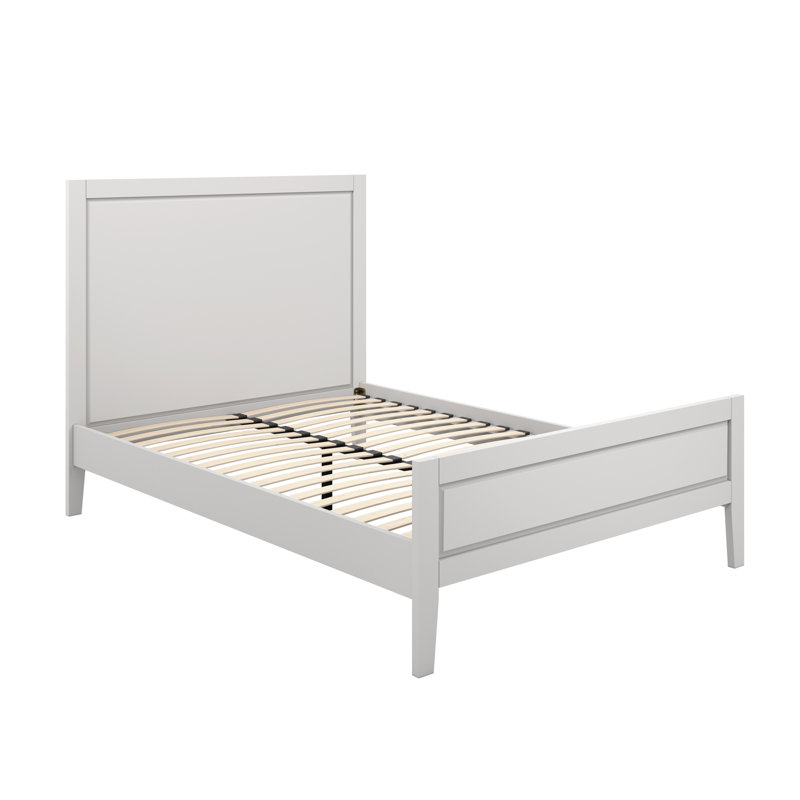 BAY WOODEN BED, Kingsize (5'), Grey