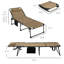 Chaise longue pliante 2 pièces Outsunny avec dossier inclinable à 5 niveaux-1338441412