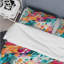 Ensemble de housse de couette rose et bleu-2086266830