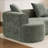 Chenille Fabric Curved Sofa Couch-1083756417