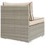 Chaise de patio d'extérieur en tissu Havenside Home Bocabec Modern par Modway-38392797