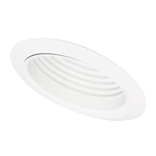 5'' White Baffle Recessed Trim