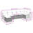 Vidaxl Garden Sofa Set Grey