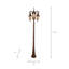 Lampadaire 88,75 "à 3 lumières Charlbury