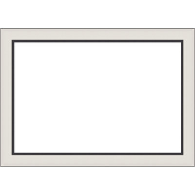 Ellie Silver Black Framed Dry Erase Magnetic Board, Organization Boards