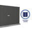 Abri de rangement en métal galvanisé l 10 pi x P 7 pi Absco Premier-92301202