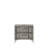 2 Drawer Nightsand In Gray Bookmatched Veneers