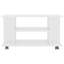 Hanska TV Cabinet with Castors 80x40x45 cm Engineered Wood-702880789