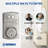 Brinks Electronic Fingerprint Deadbolt-104651643