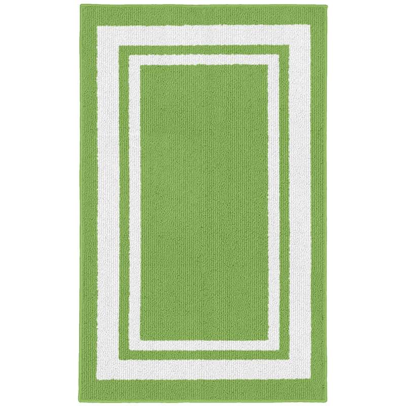Tapis vert touffeté Ertan, Rectangle 2 pi x 3 pi 3 po