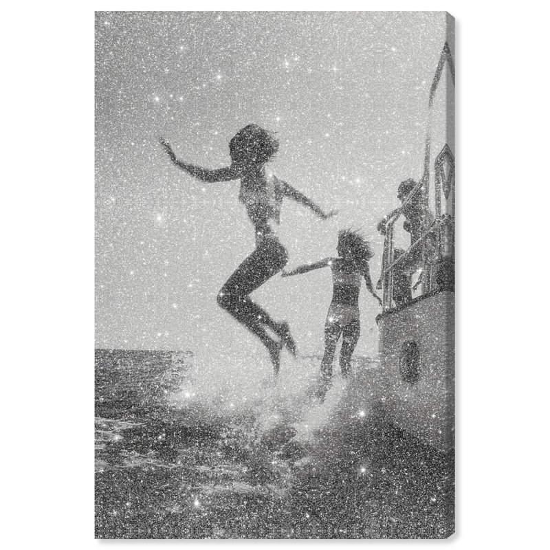 Liquid Gravity Print by Oliver Gal, 15"H x 10"W, Gallery Wrapped