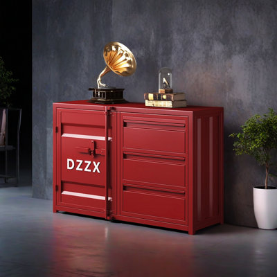 Kazimer 47.24 " W Iron Sideboard