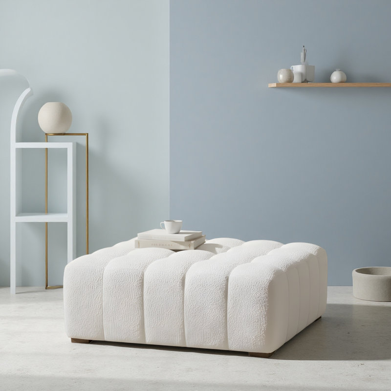 Boucle Multipurpose Ottoman