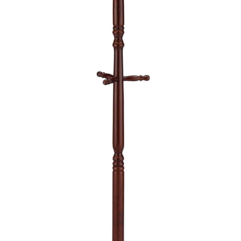 Portemanteau sur pied 71,5 po, Merisier