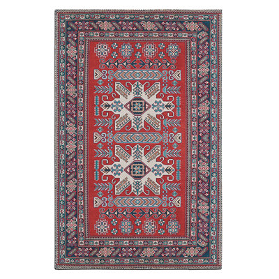Tapis tissé à motif rétro
