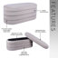 Banc avec rangement en velours