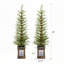 4ft Pre-Lit Artificial Christmas 2-Piece