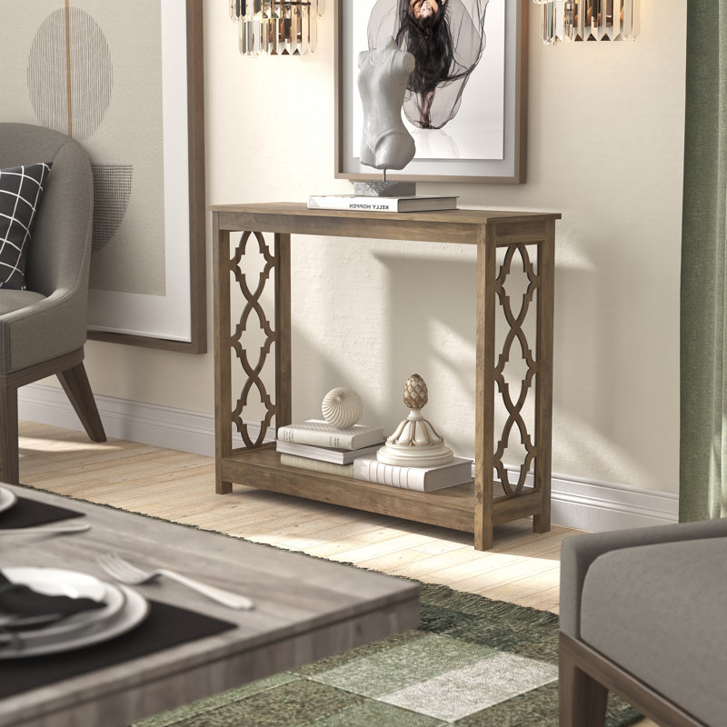 Blaire 38'' Console Table, Knotty Oak