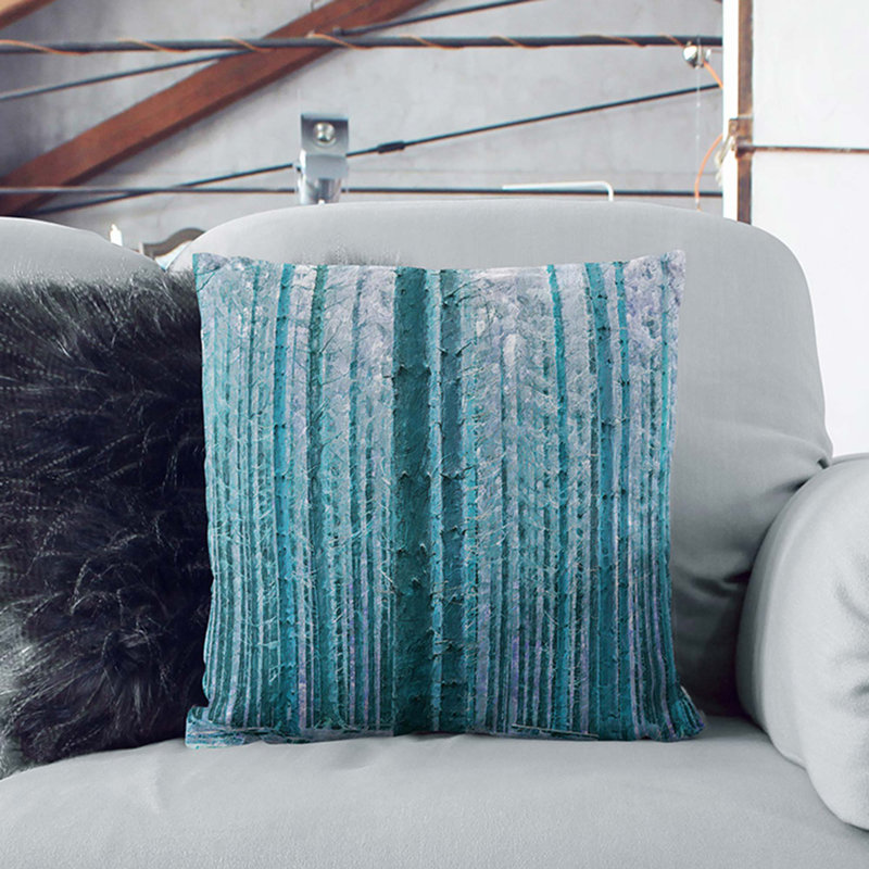 Striped Square Cushion, 40cm H x 40cm W x 15cm D