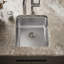 Undertone® 15.75" L x 17.5" W x 7.625" Medium Under-Mount Single-Bowl Kitchen Sink