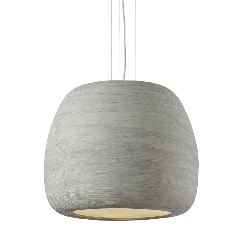 Karam 1 - Light LED Pendant, Concrete, No
