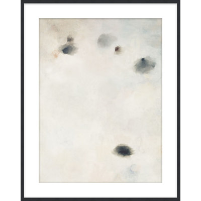 «Through The Clouds», reproduction d'art encadrée