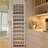 Wall Spice Rack with Adjustable Racks
