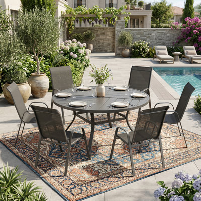 6-Person Outdoor Dining Set